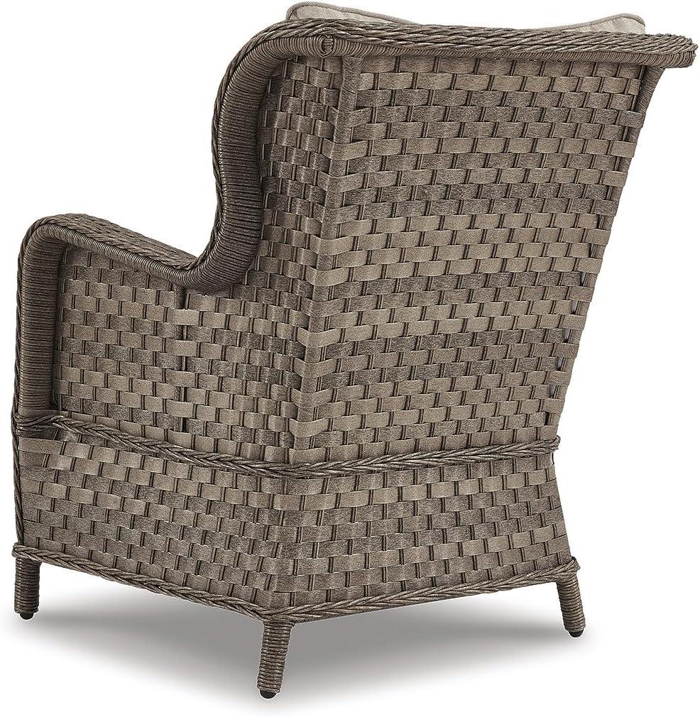 Clear Ridge Lounge Chair with Cushion (Set of 2)