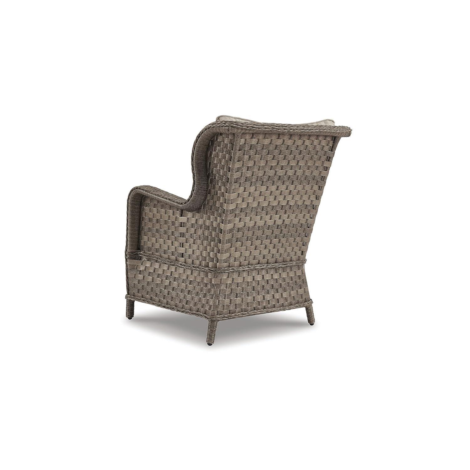 Clear Ridge Lounge Chair with Cushion (Set of 2)