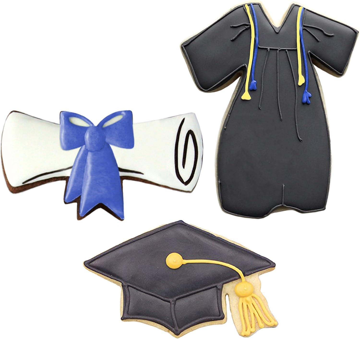 Graduation Steel Cookie Cutter Set, by Ann Clark (3 Count)