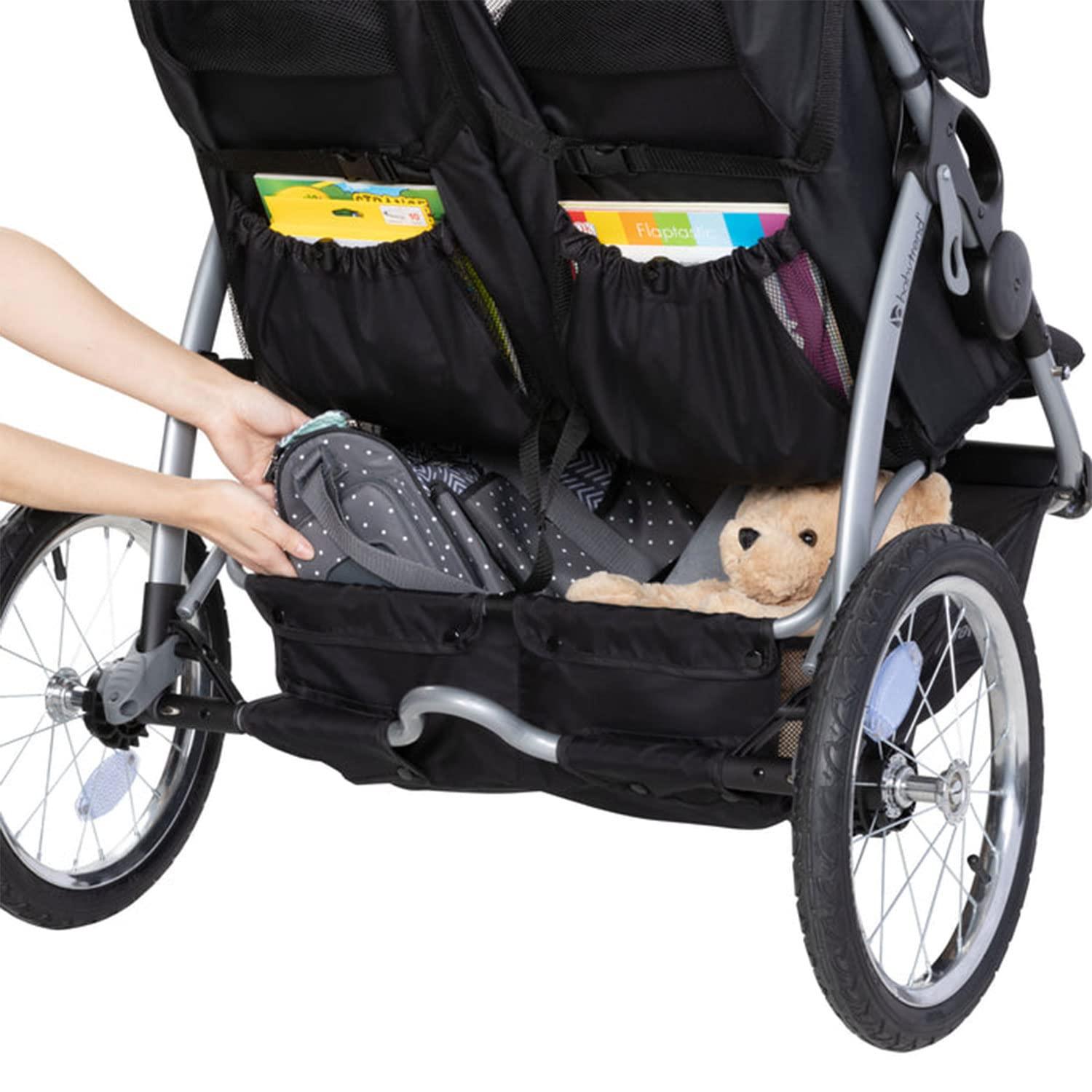 Baby Trend Baby Trend Foldable 3 Wheel Multi-Child Stroller with Storage