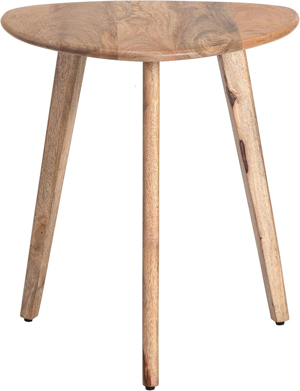 Baird Solid Wood 3-Leg End Table