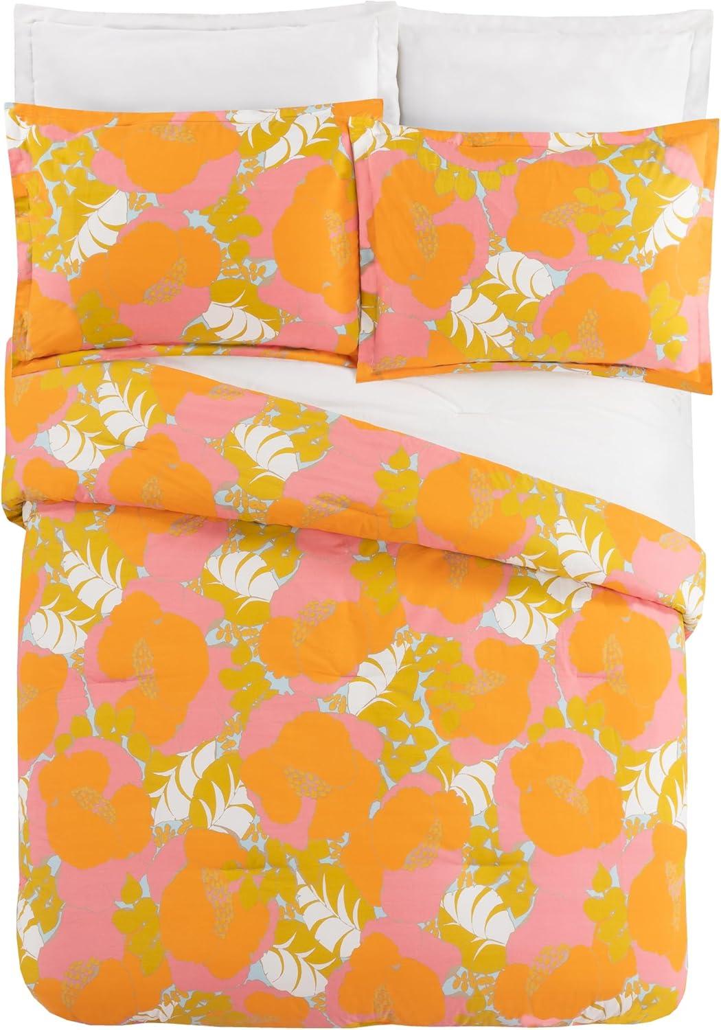 Trina Turk 3pc Summer Floral Comforter Bedding Set