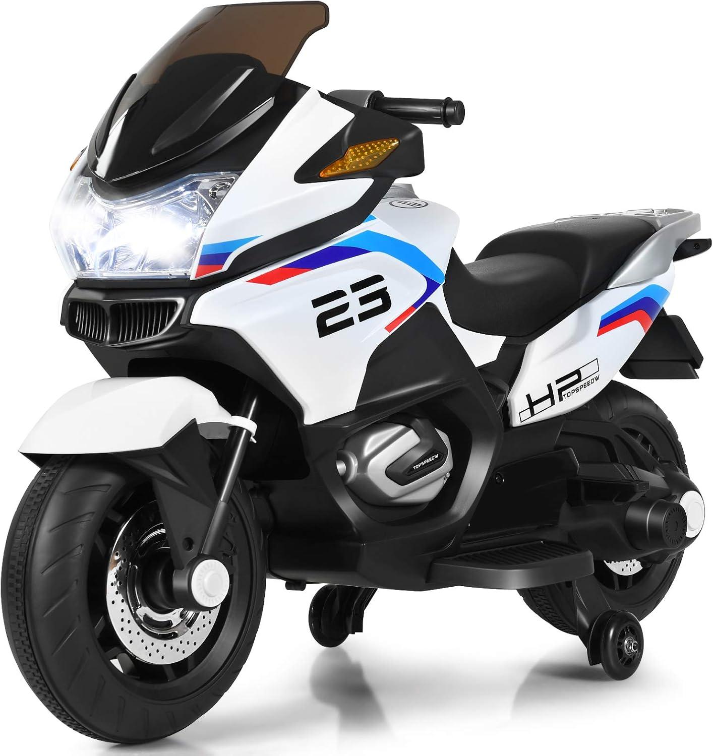 Costway Costway 12 Volt 1 Seater Motorcycles Battery Powered Ride On