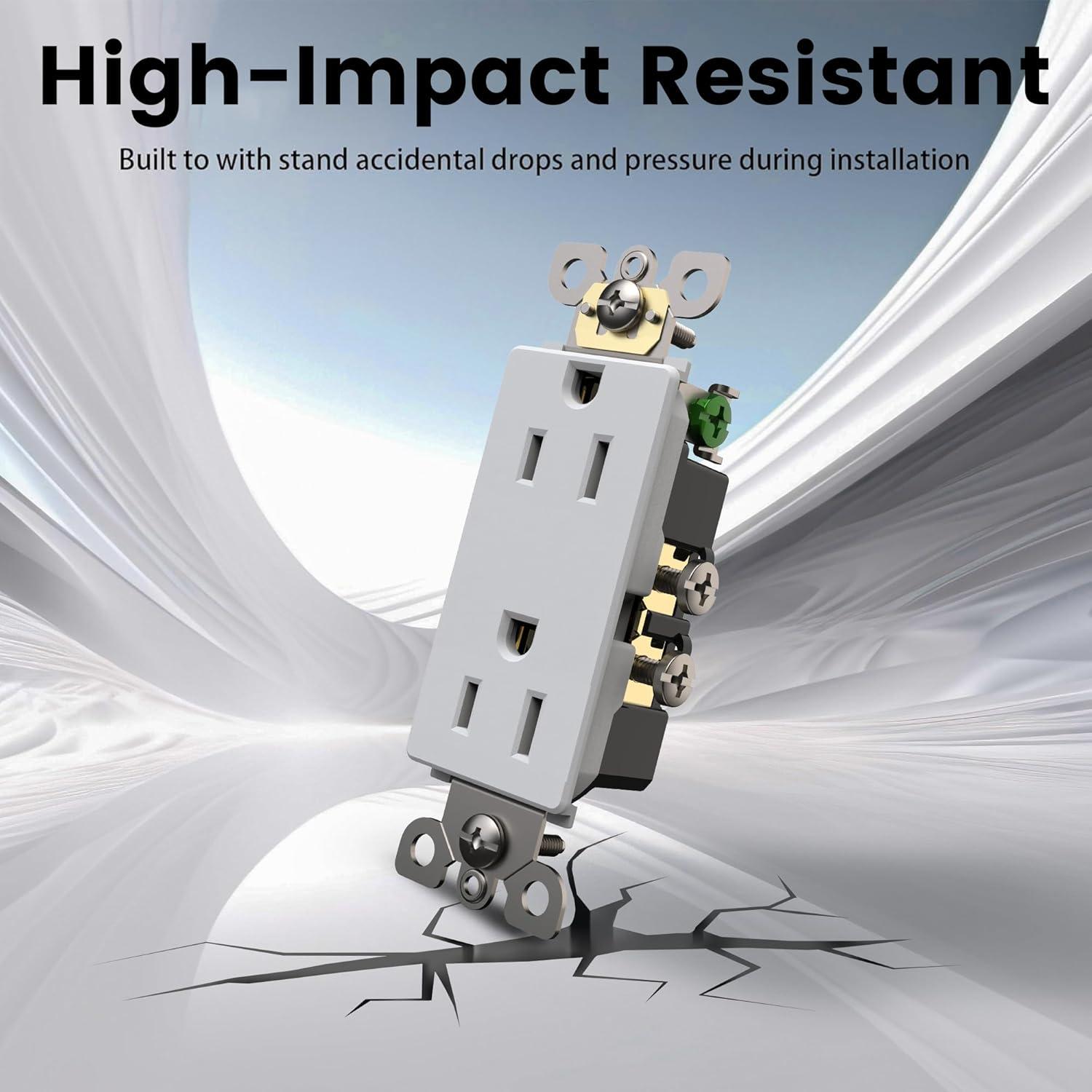 15 Tamper Resistant Decorator Outlet