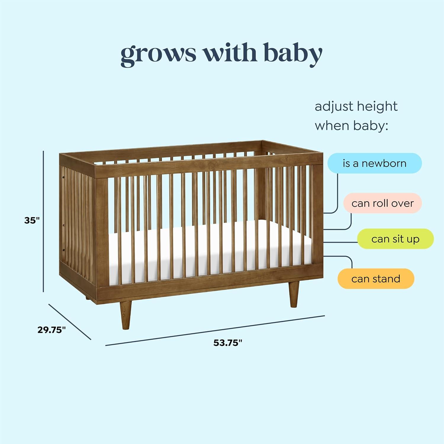 Marley 3-in-1 Convertible Crib