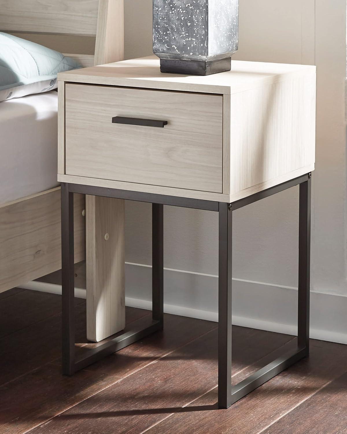Socalle 1 - Drawer Nightstand in Gray