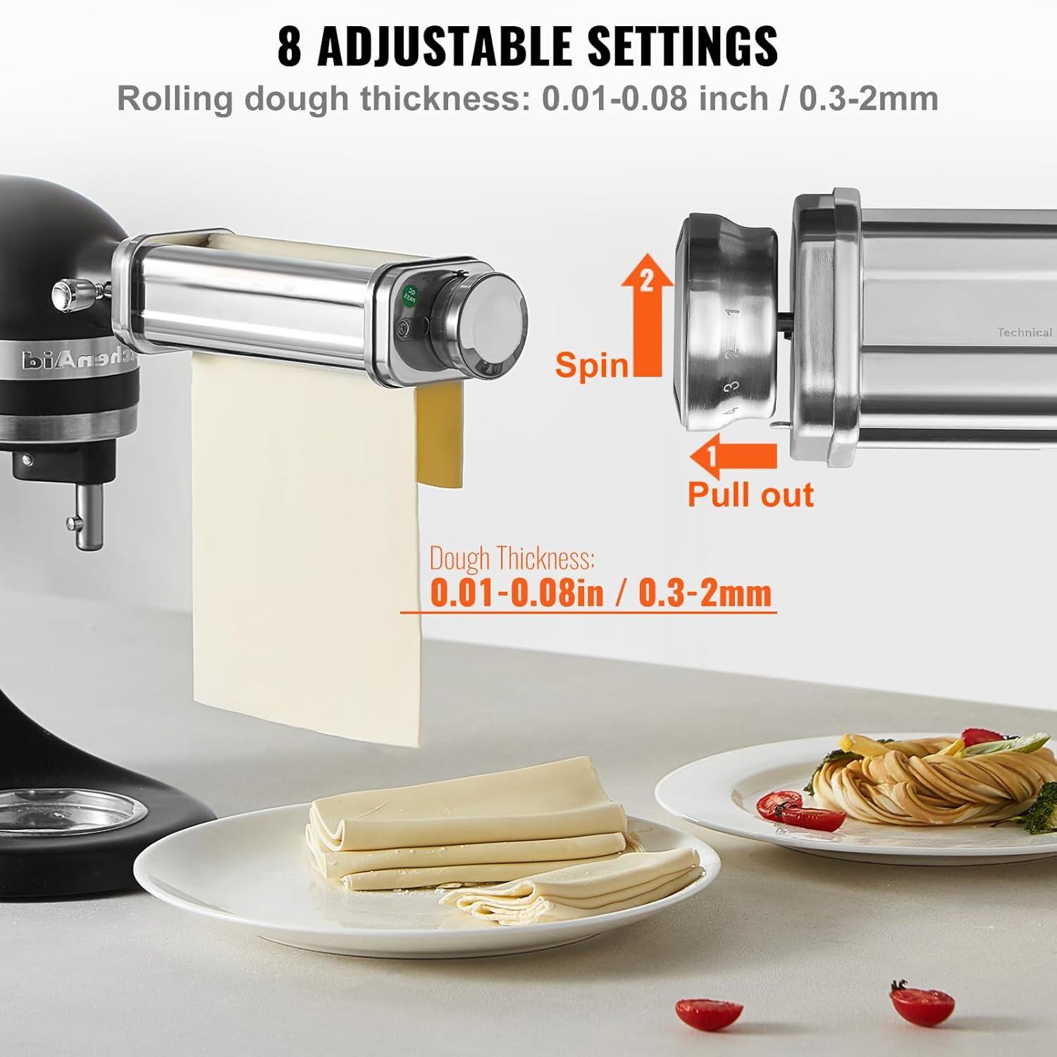 VEVOR VEVOR Pasta Maker Attachment (Set of 3)