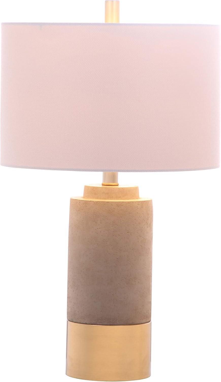 Brown Table Lamp (Set of 2) - 24 Inch Height - LIT4451 - Grey/Gold - Safavieh