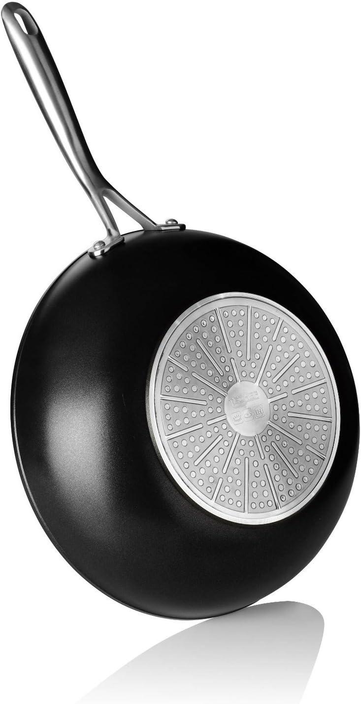 TECHEF Onyx - 12" Nonstick Wok/Stir-Fry Pan