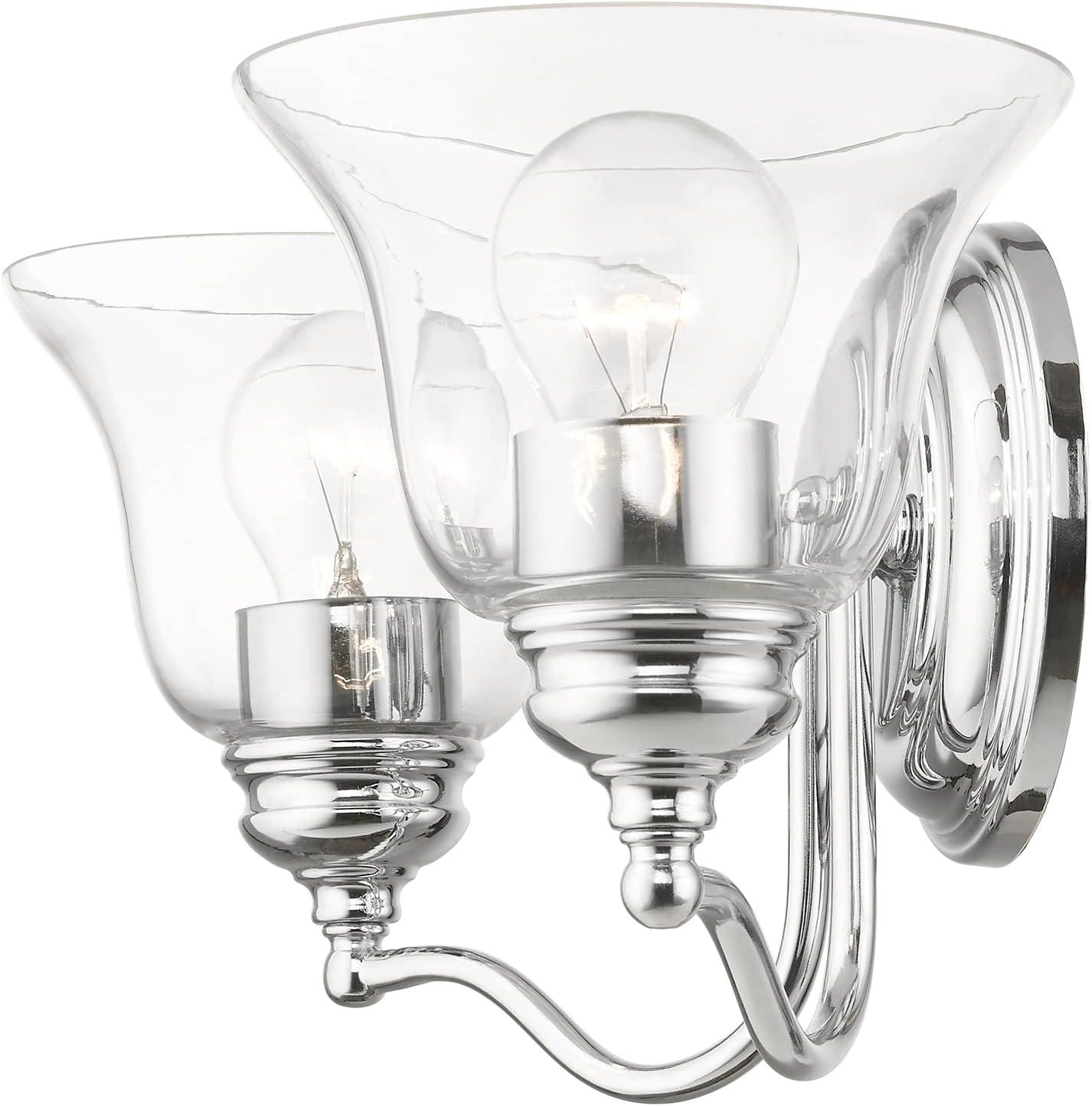 Livex Lighting Moreland 2 - Light Vanity in  Polished Chrome