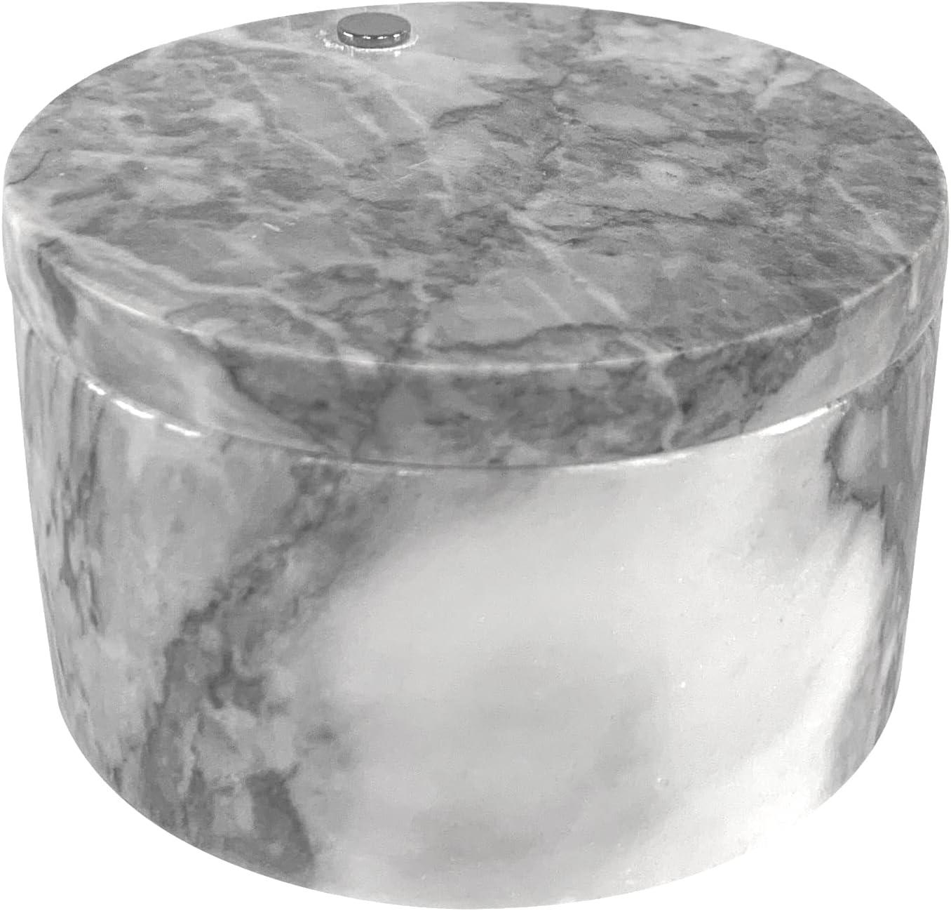 Fox Run Marble Double Salt Cellar, Black