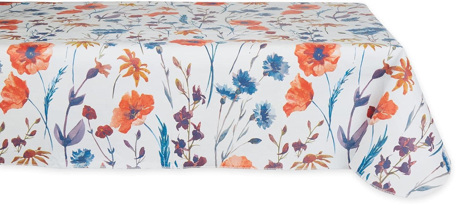 Spring Garden Vinyl Tablecloth 60x102