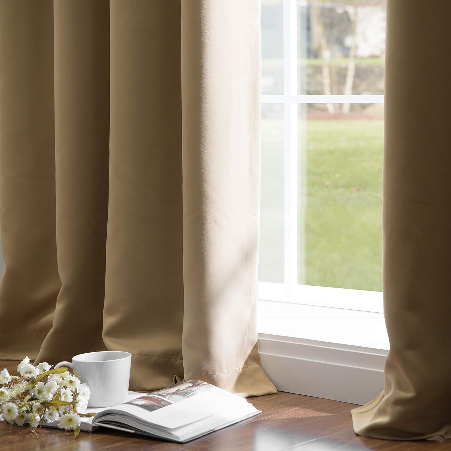 Best Home Fashion, Inc. Polyester Blackout Sliding Panel Pair (Set of 2)