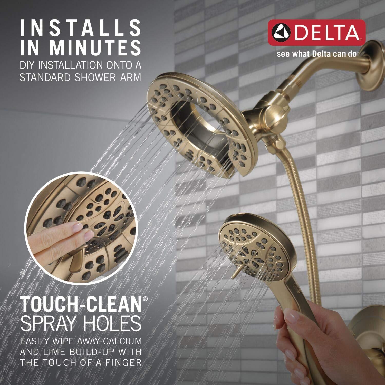 Delta Monitor 14 Series Shower Only Trim Only with In2ition Hand Shower T142855-CZ-I