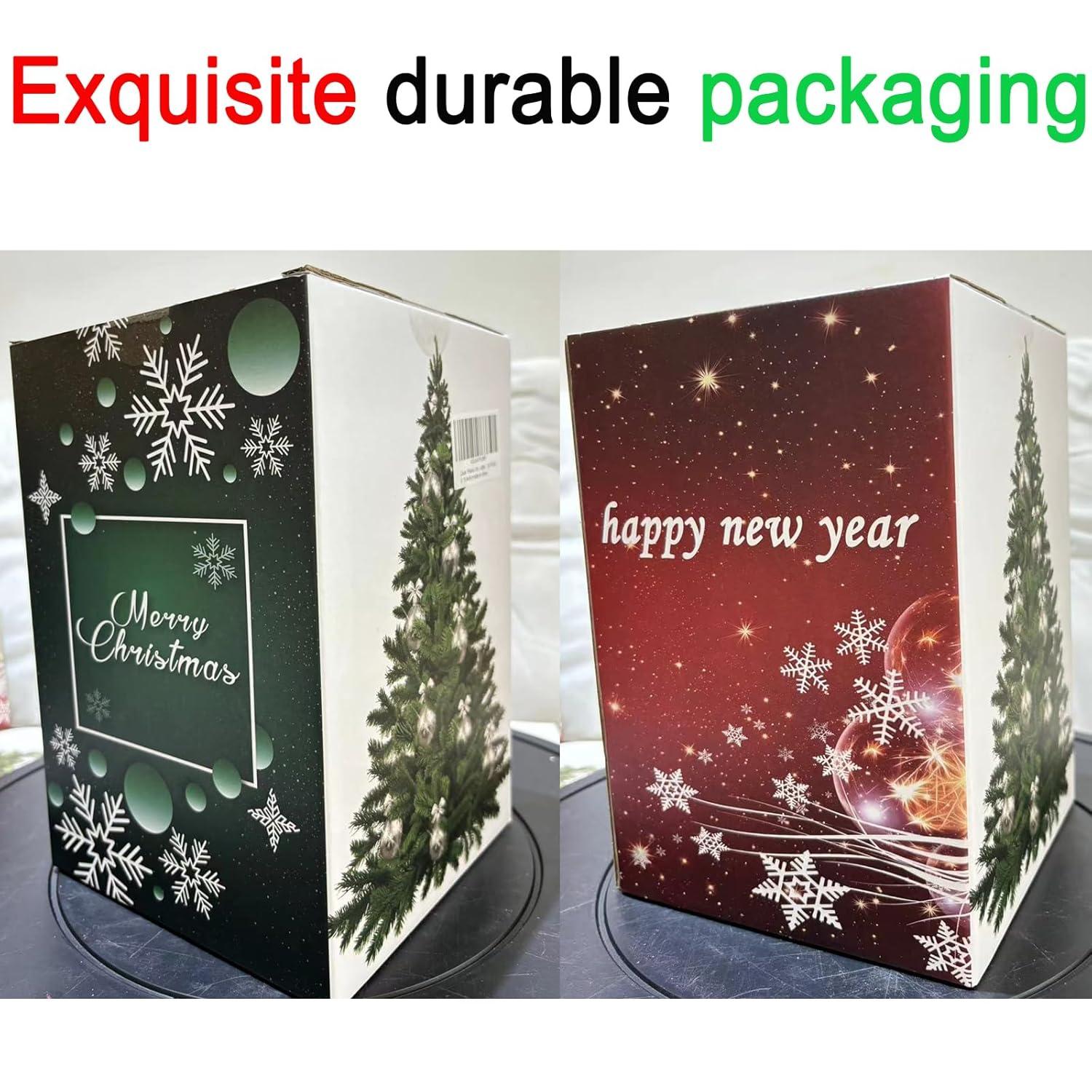 NOGIS 12 PCS 3.15 Inch Clear Ornaments Balls, Christmas DIY Fillable Ball Transparent Ball Baubles Crafts for Party Favor Wedding Christmas Birthday Home Decor