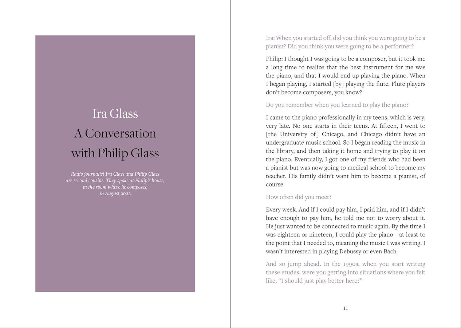 Philip Glass Piano Etudes Complete Folios 1-20 with Essays