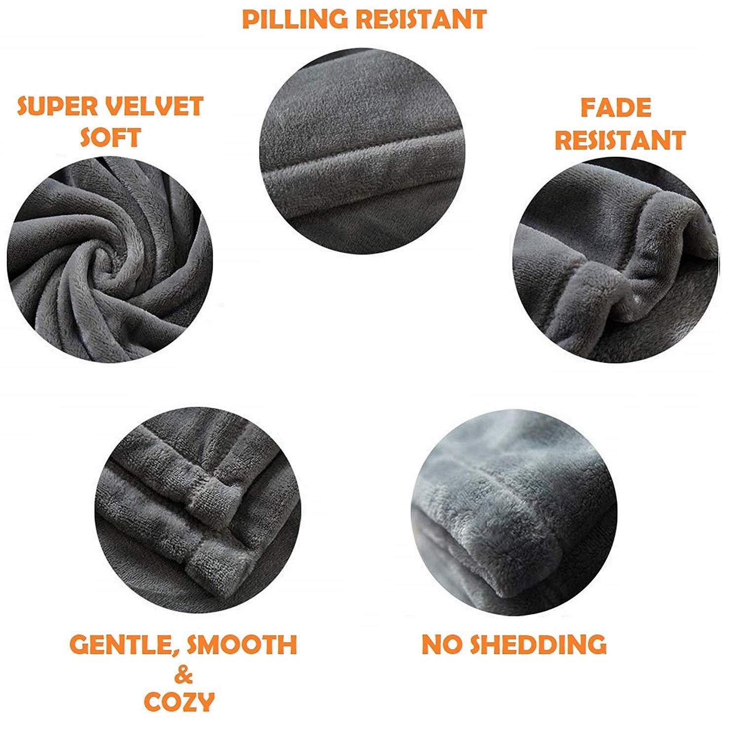 Elegant Comfort 50 x 60 Blanket Gift Christmas Throw