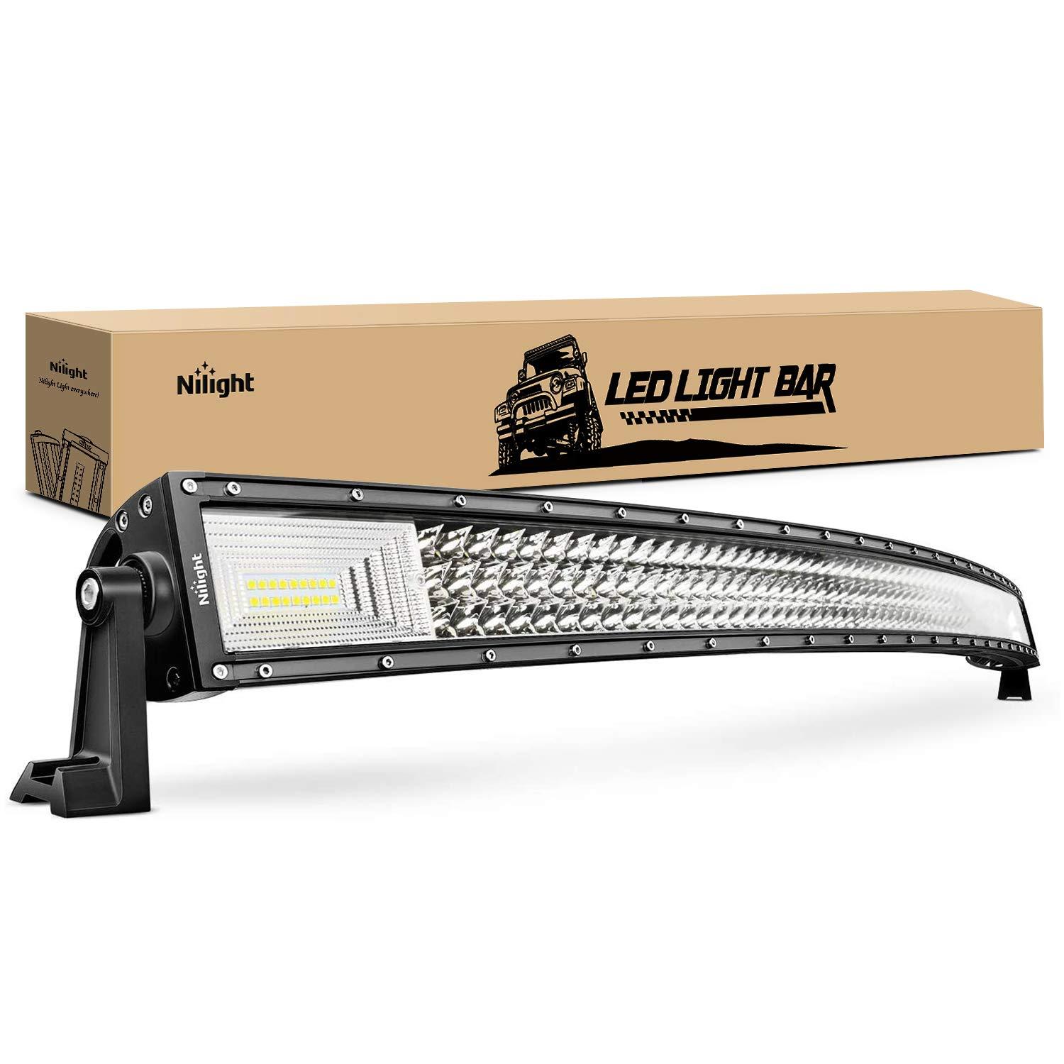 Nilight 52" White 40-85°C Fog Light fits Jeep, Trucks 783 W