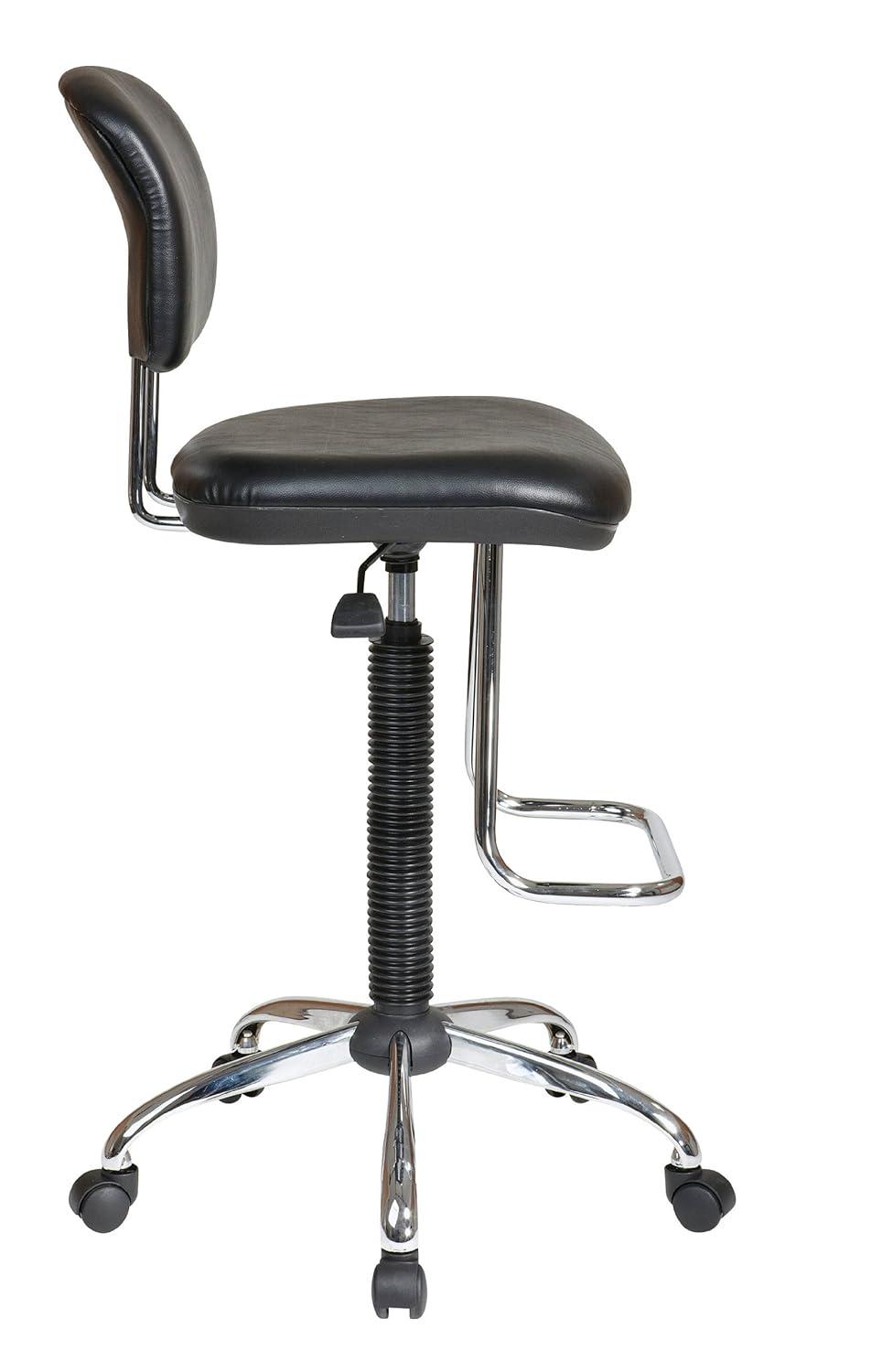 Office Star Products Work Smart Vinyl Drafting Chair