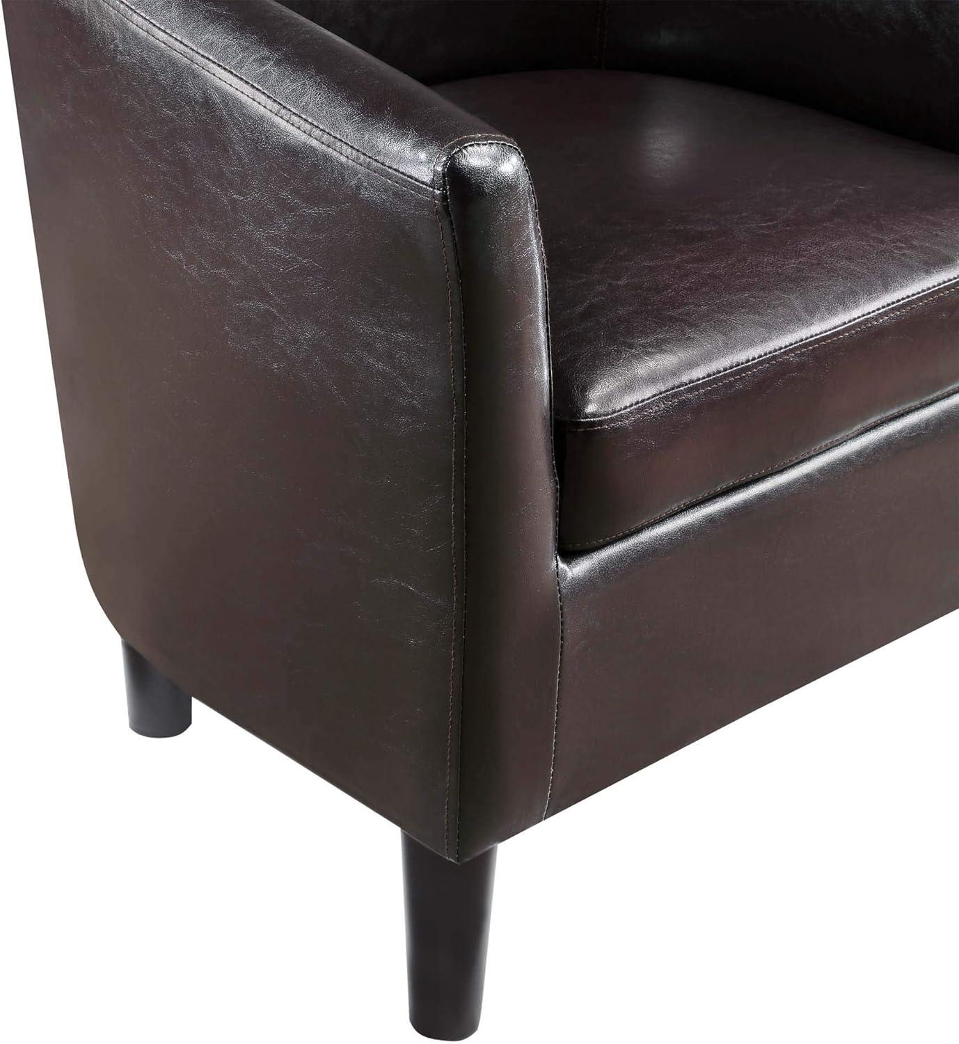 Take a Seat Churchill Accent Chair with Ottoman