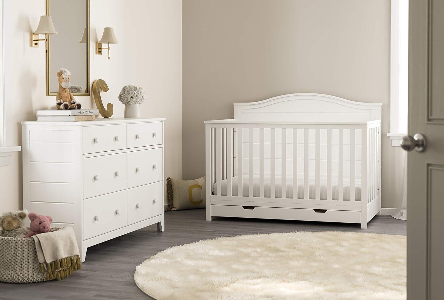 Moss 6 Drawer Double Dresser