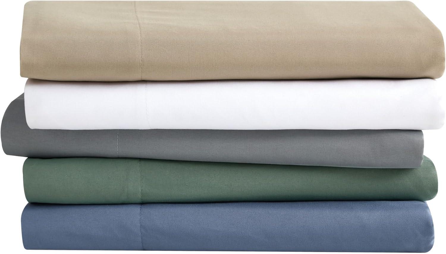 London Fog London Fog Garment Wash Solid Sheet Set