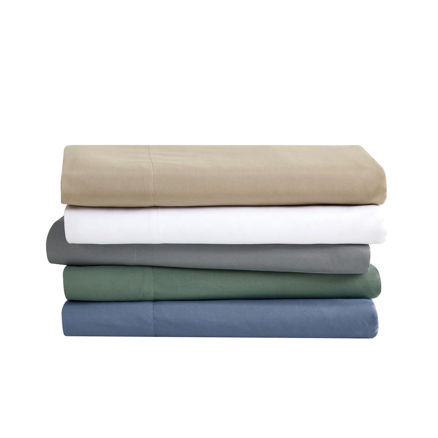 London Fog London Fog Garment Wash Solid Sheet Set