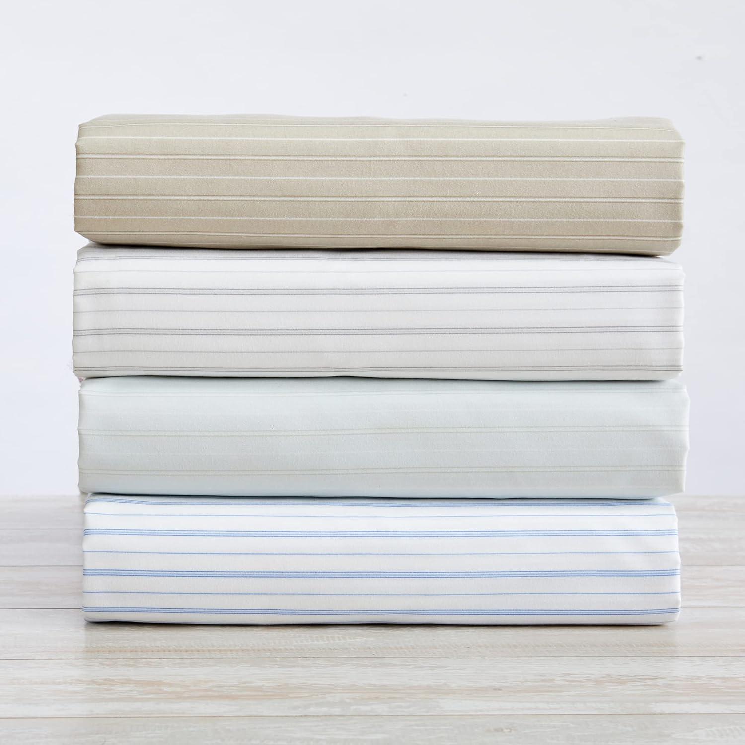 Striped Ultra-Soft Microfiber Sheet Set - Great Bay Home