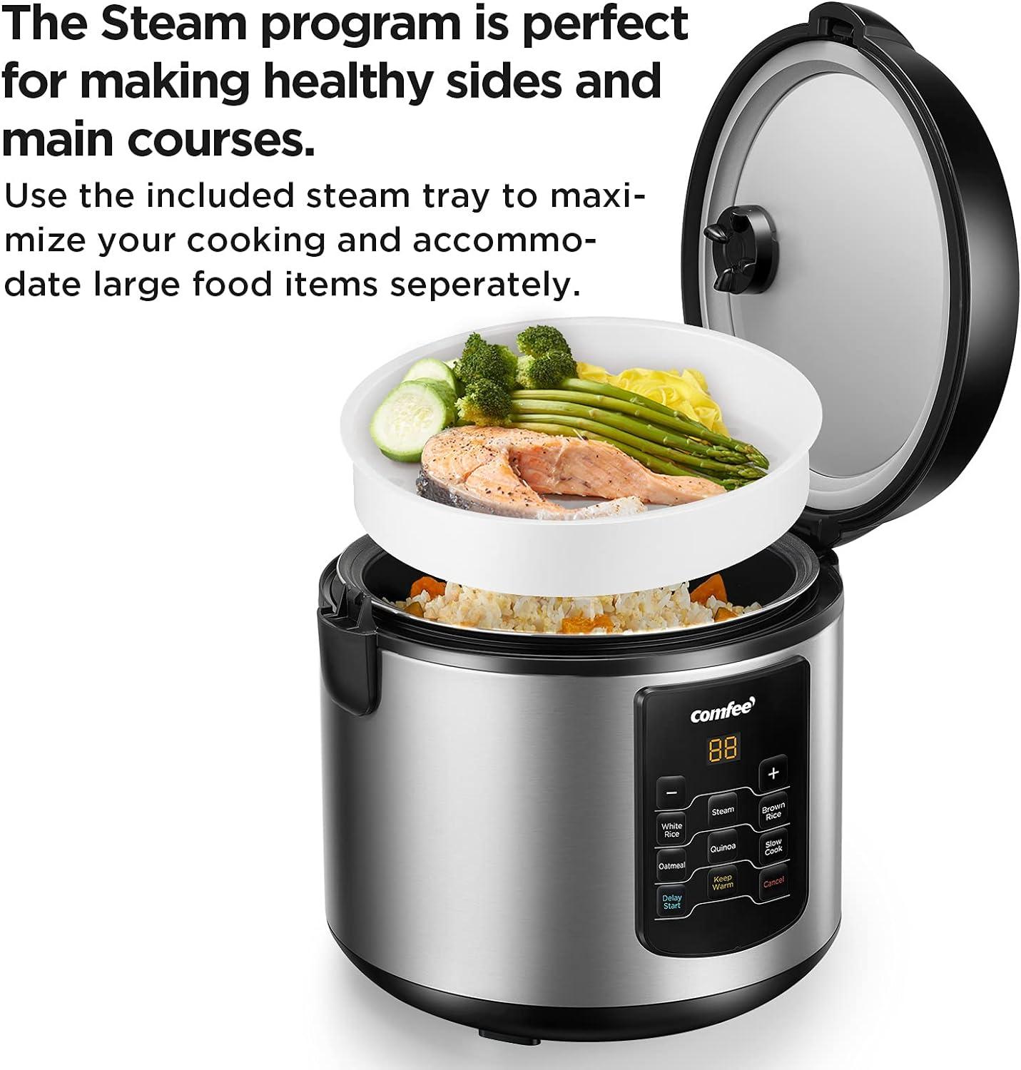 Comfee' 8 Cup 6-in-1 Rice Cooker