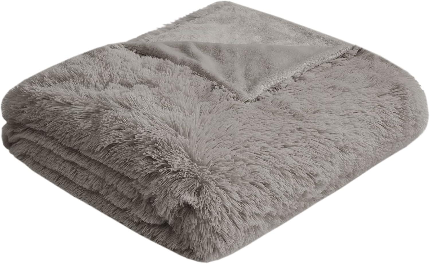 Trahan Shaggy Faux Fur Duvet Cover Set