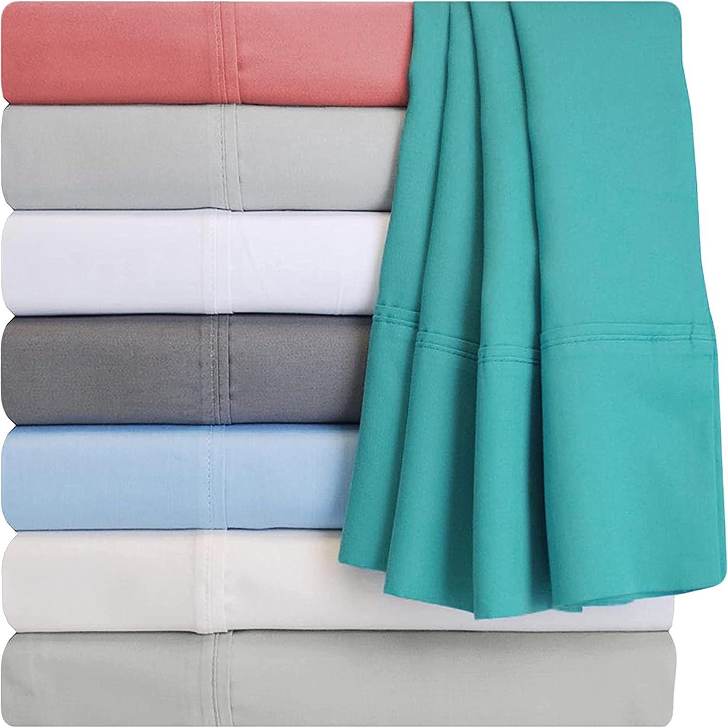 Cotton Poly Blend Wrinkle-Free Pillowcase Set (Set of 2)