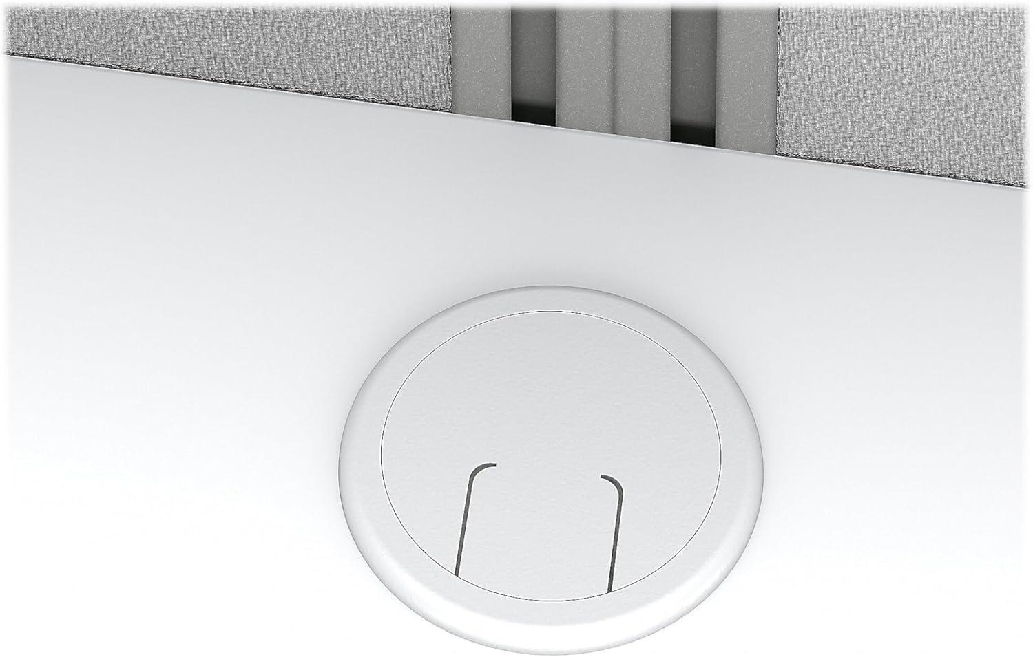 Bush Business Furniture Easy Office Rectangle 1 Person Cubicle with Cable Management