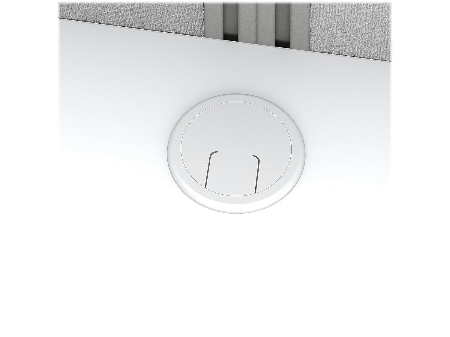 Bush Business Furniture Easy Office Rectangle 1 Person Cubicle with Cable Management