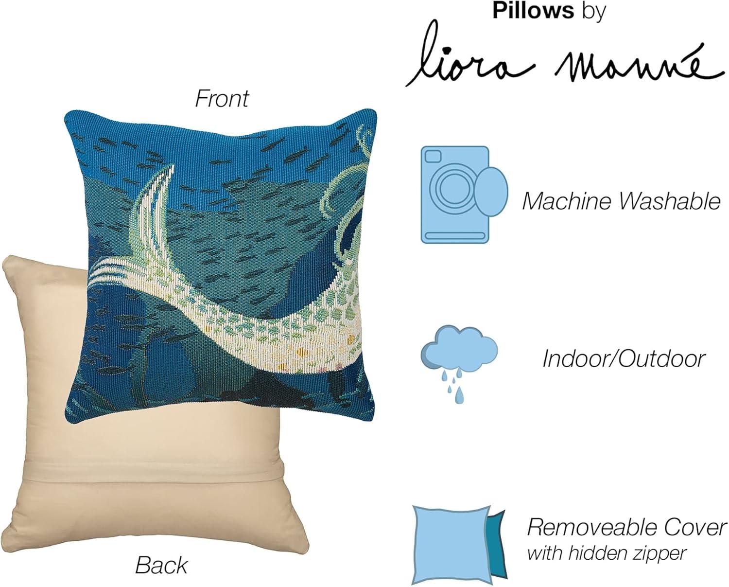 Liora Manne Marina No Decorative Addition Indoor/Outdoor Throw Pillow