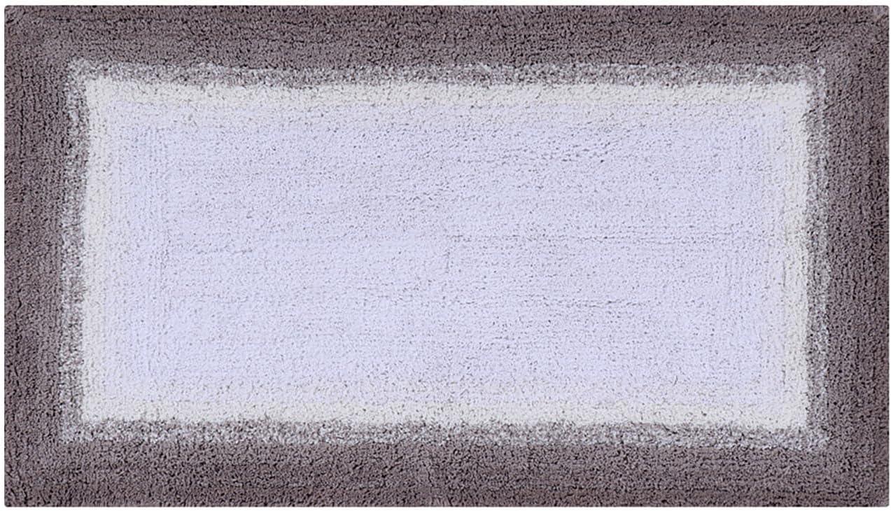 Better Trends Torrent 100% Cotton Tufted Non- Slip Backing Bath Rug 24" x 40" Rectangle - Beige