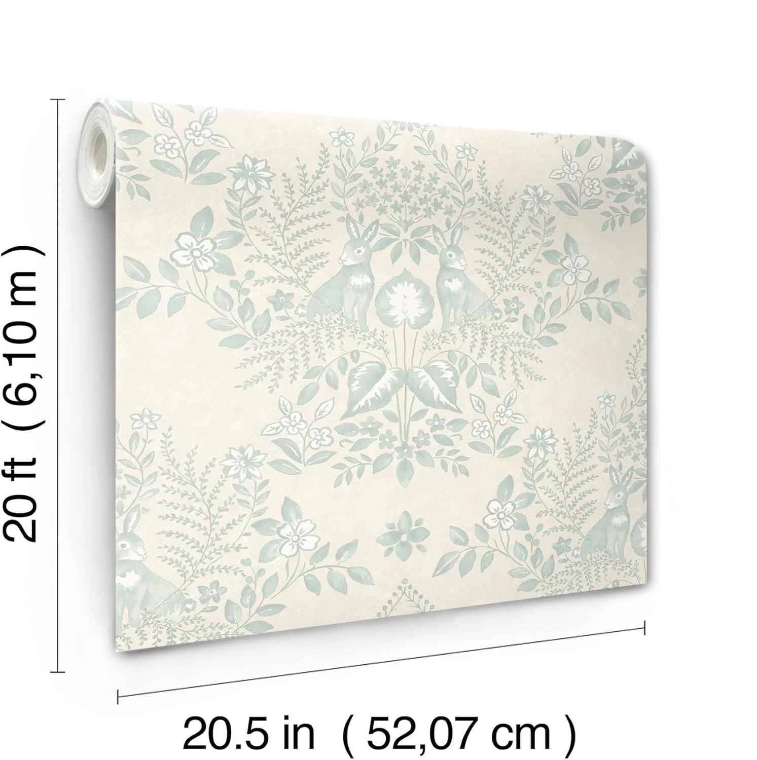 Cottontail Toile Peel & Stick Wallpaper