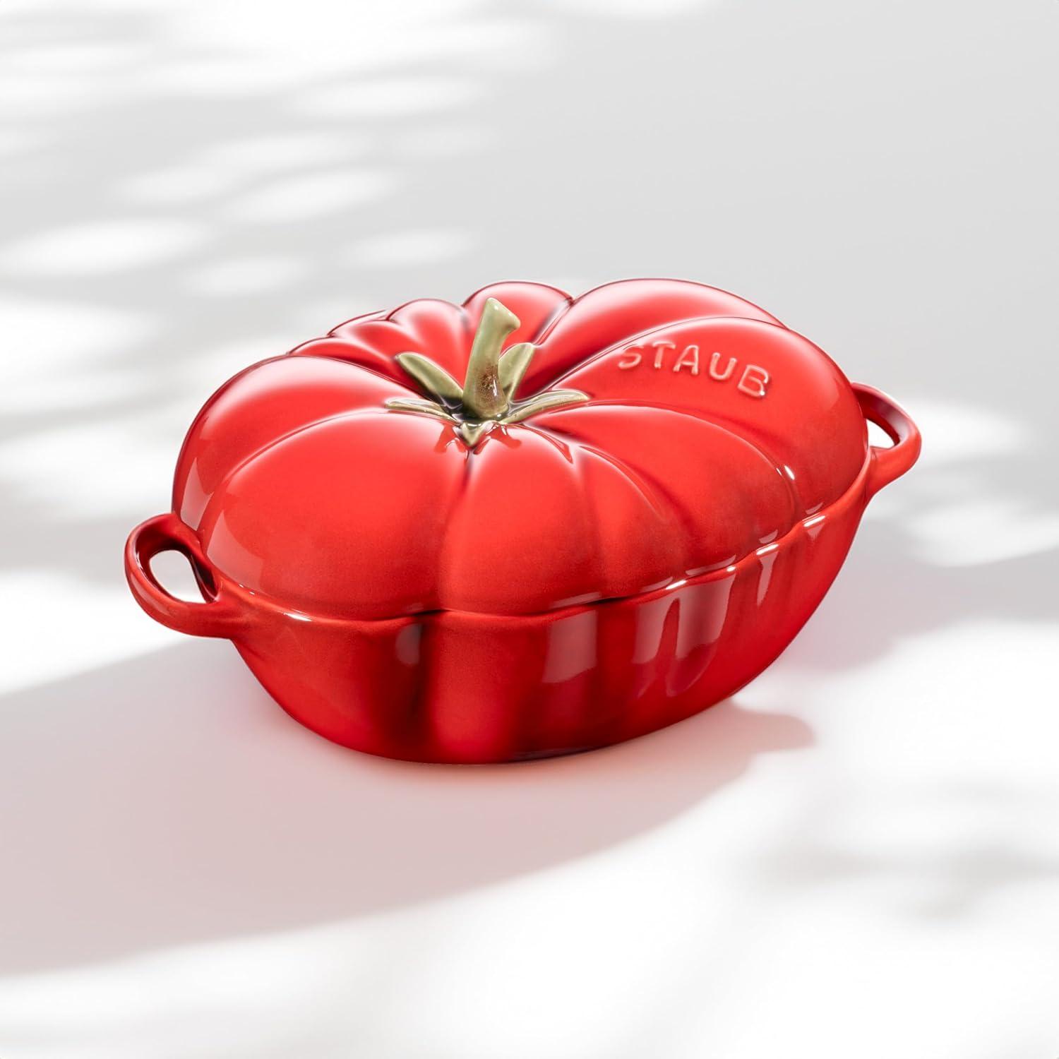 Staub Ceramic 16-oz Petite Tomato Cocotte Baking Dish
