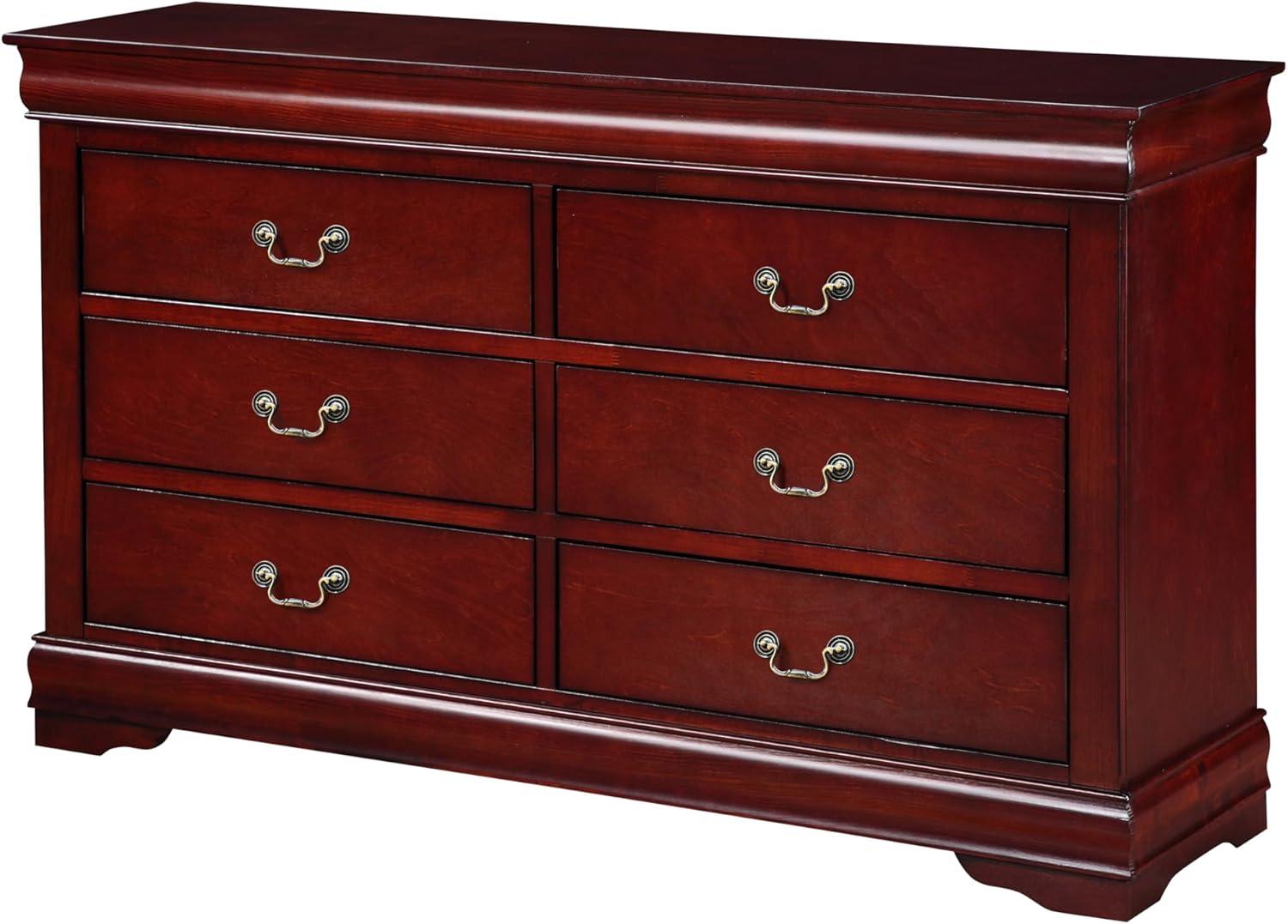 Acme Louis Philippe Dresser, Multiple Finishes Bed Room Furniture