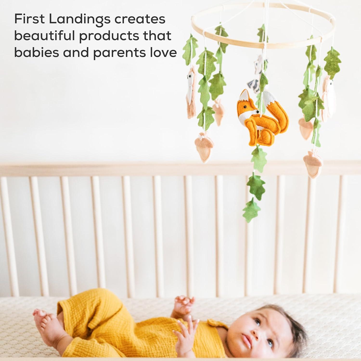 First Landings Woodland Mobile for Baby Crib Forest Animals Woodlands Theme