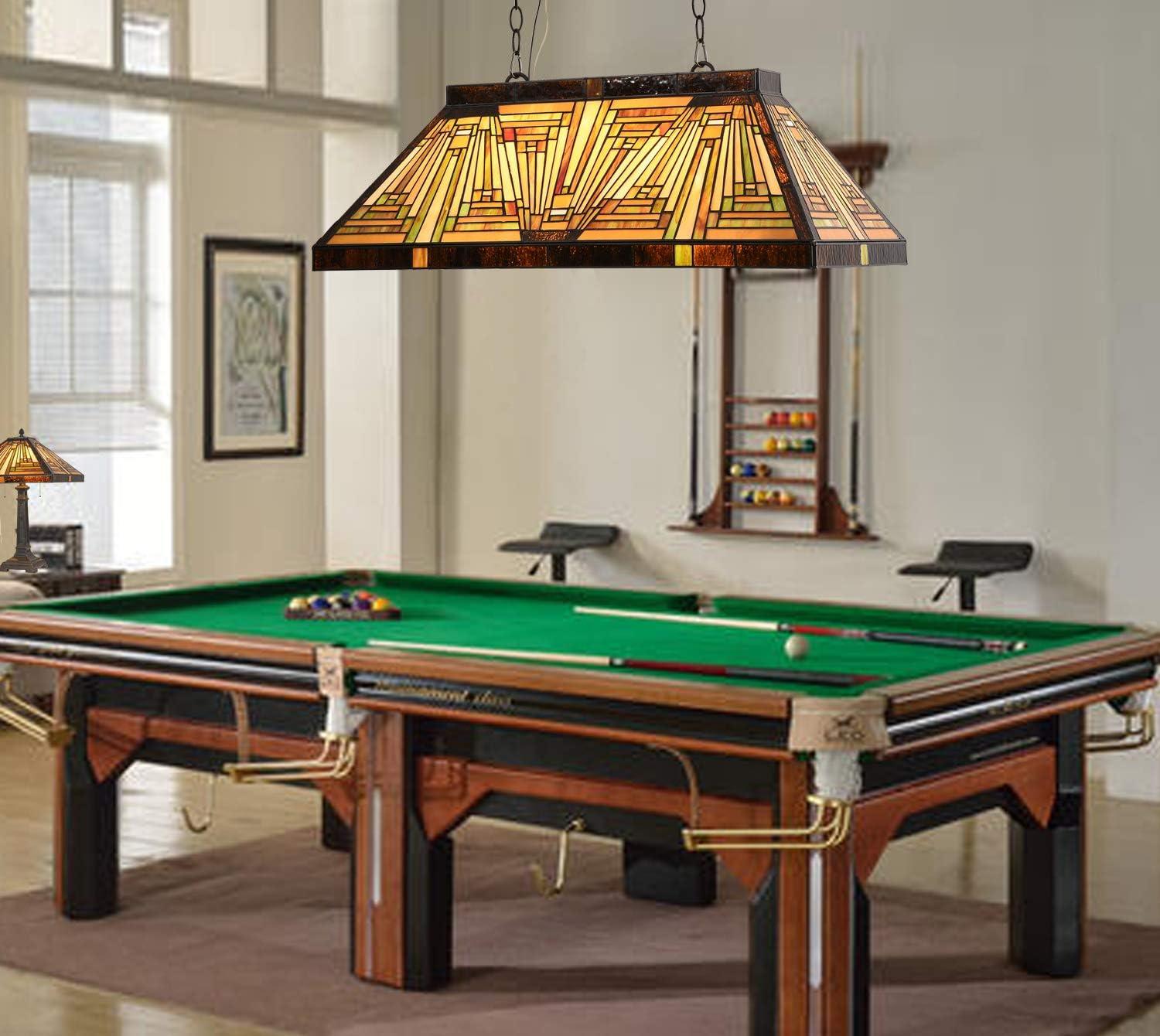 Chloe Lighting Innes Mission 3 Light Blackish Bronze Island Pendant 28" Wide