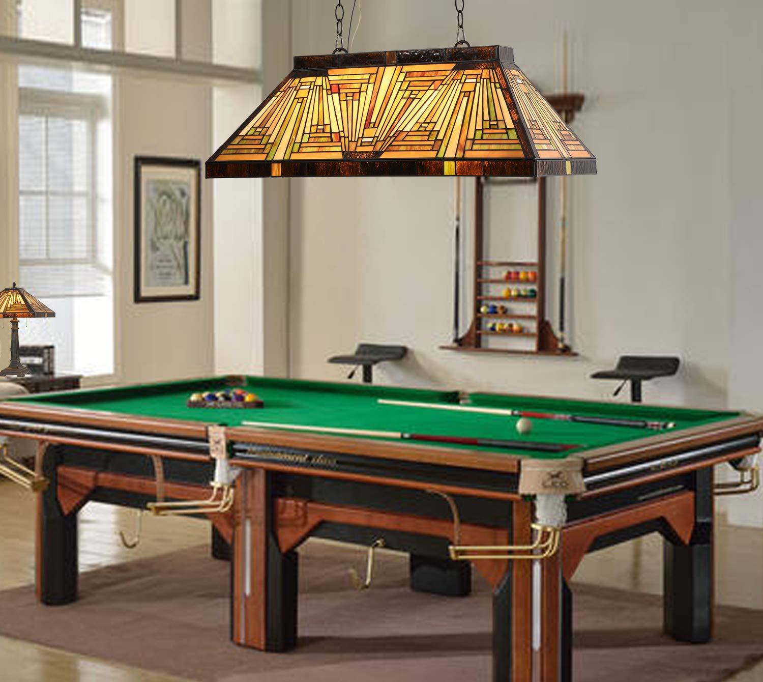 Chloe Lighting Innes Mission 3 Light Blackish Bronze Island Pendant 28" Wide