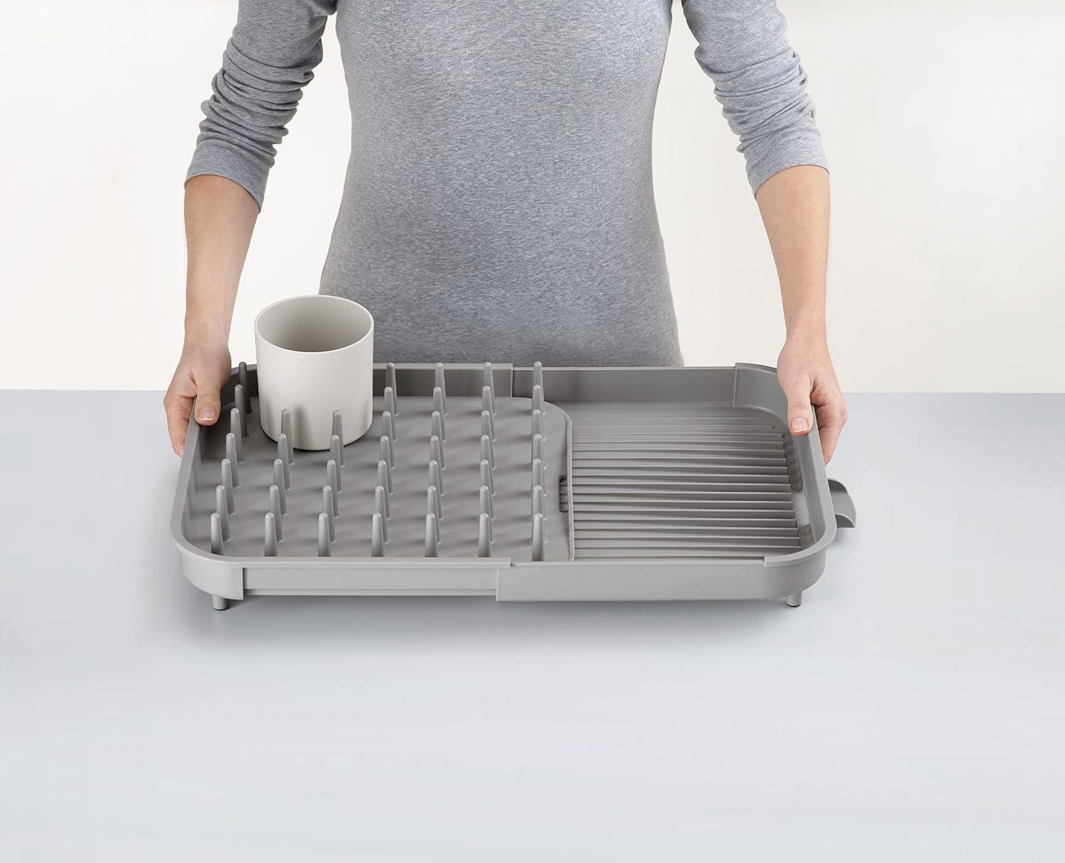 Joseph Joseph Duo Expandable Dish Rack with Cutlery Drainer