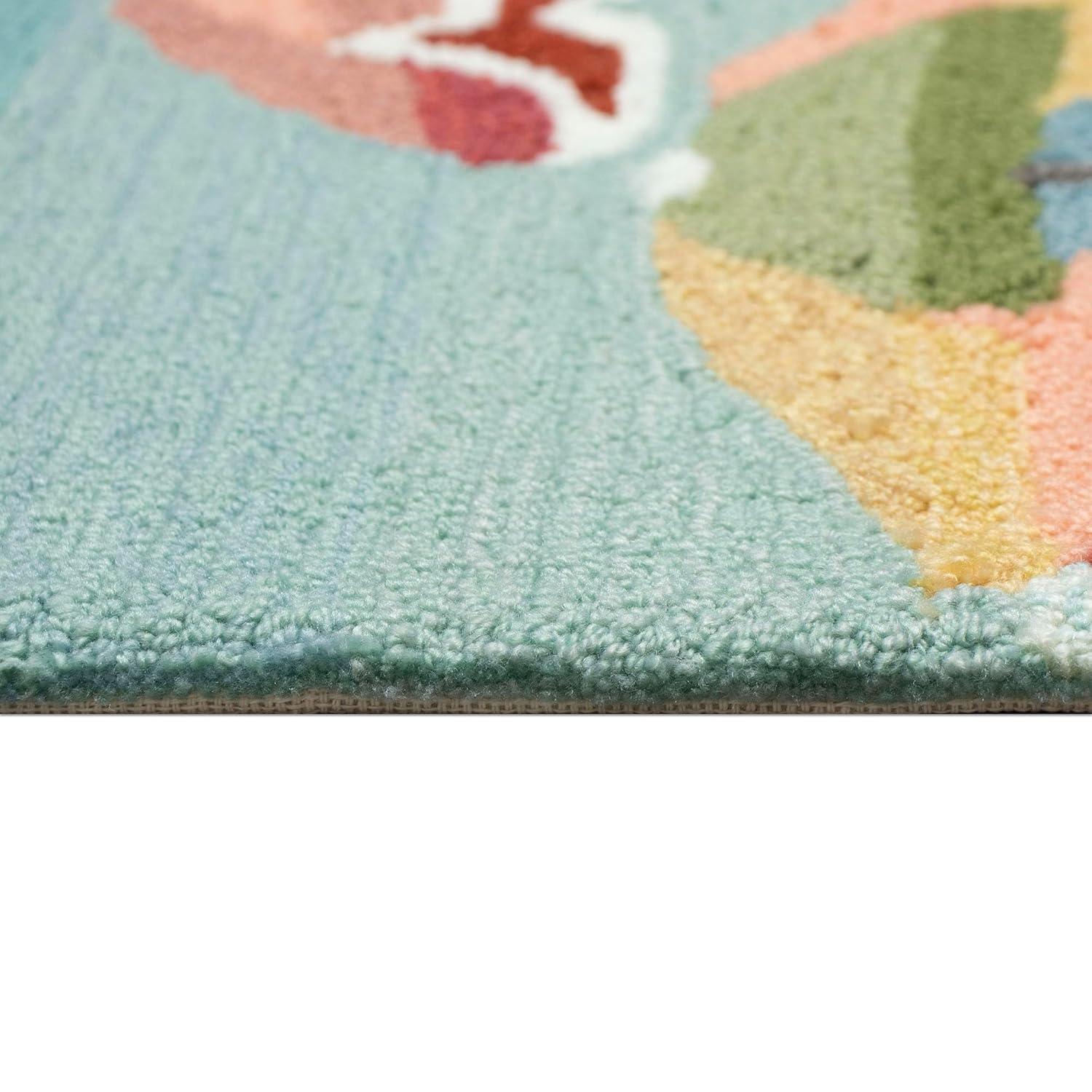 Liora Manne Frontporch Anchor Indoor/Outdoor Rug Navy 2' x 3'