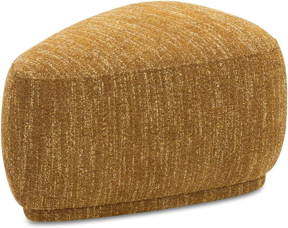 Jennifer Taylor Home Pebble 26" Rounded Triangle Cocktail Ottoman