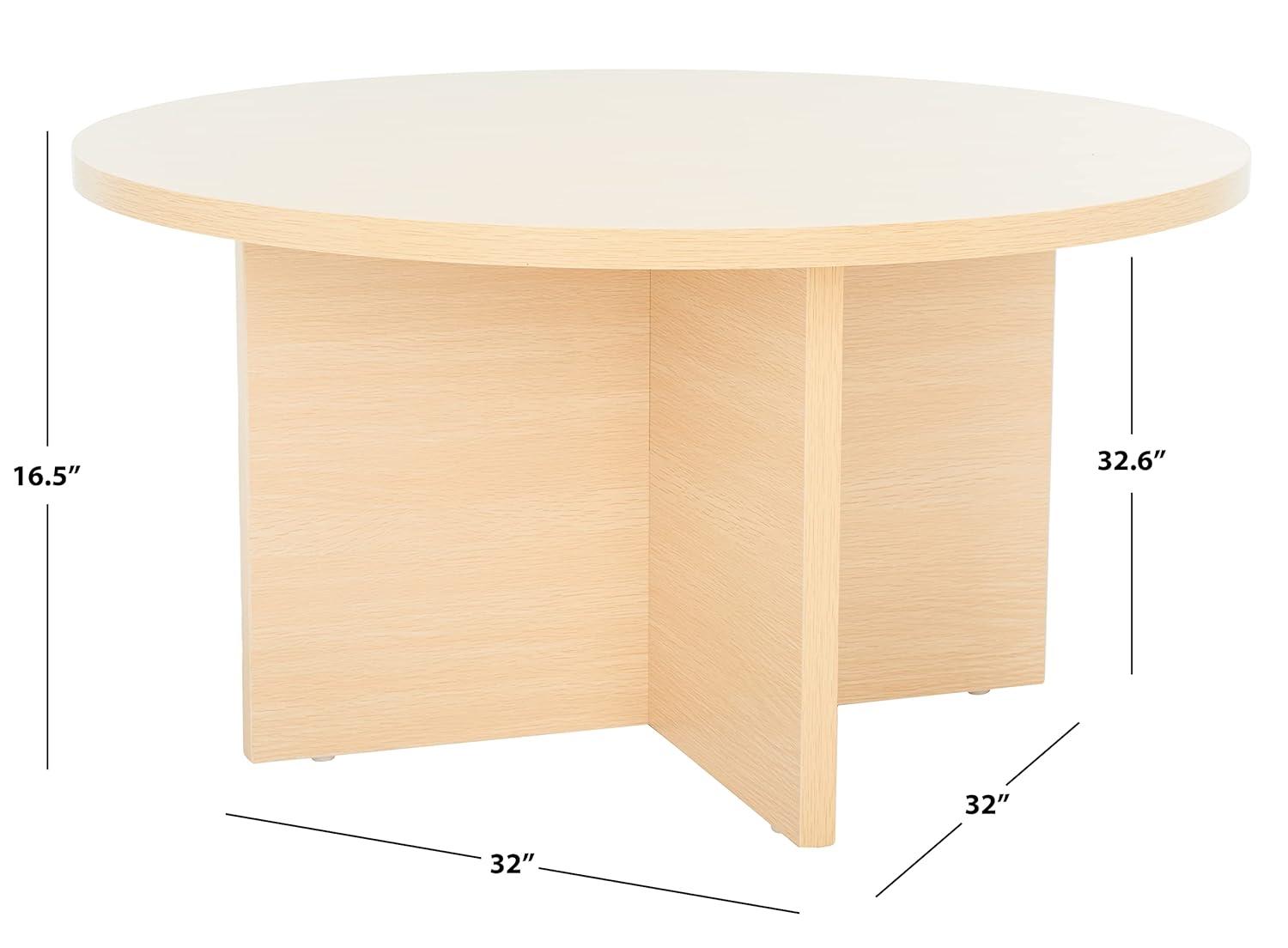 Bo Coffee Table - Natural - Safavieh
