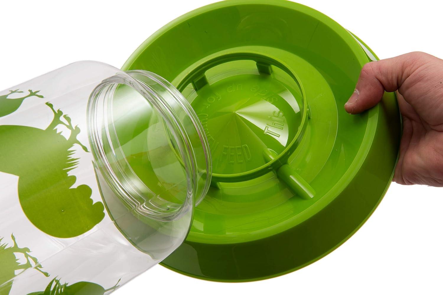 Lixit Chicken Feeder Green 64oz