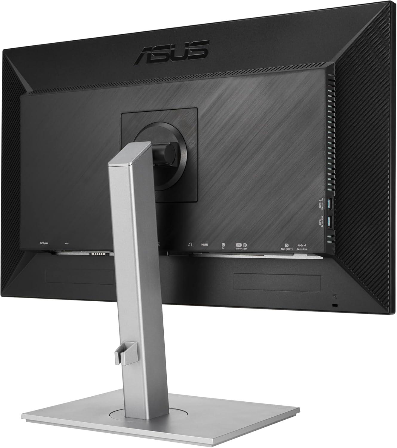 ASUS ProArt PA278CV Professional Monitor – 27", IPS, QHD (2560 x 1440), 100% sRGB, 100% Rec. 709, Color Accuracy ΔE < 2, Calman Verified, USB-C, DisplayPort Daisy-chaining, ProArt Preset,  Ergo Stand