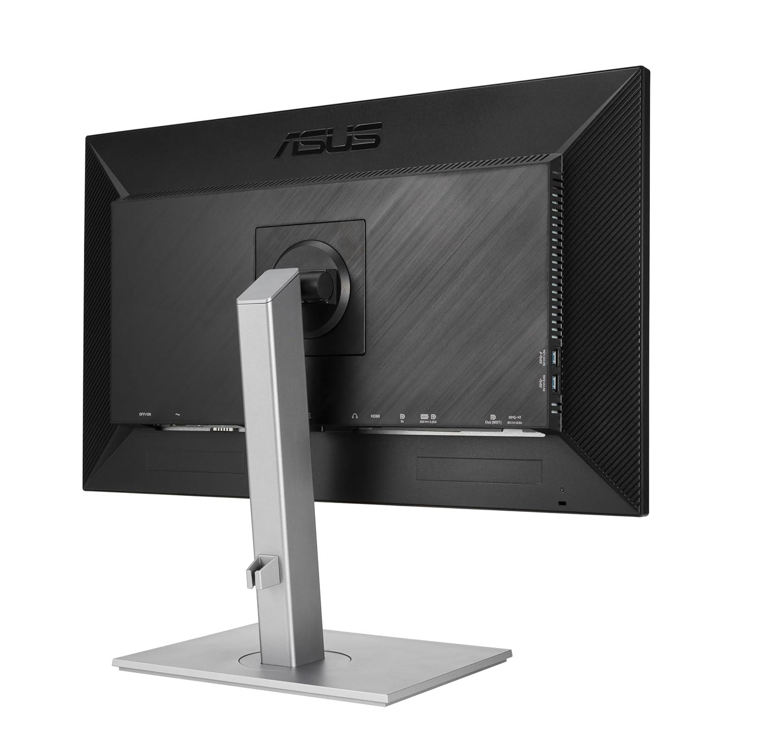 ASUS ProArt PA278CV Professional Monitor – 27", IPS, QHD (2560 x 1440), 100% sRGB, 100% Rec. 709, Color Accuracy ΔE < 2, Calman Verified, USB-C, DisplayPort Daisy-chaining, ProArt Preset,  Ergo Stand