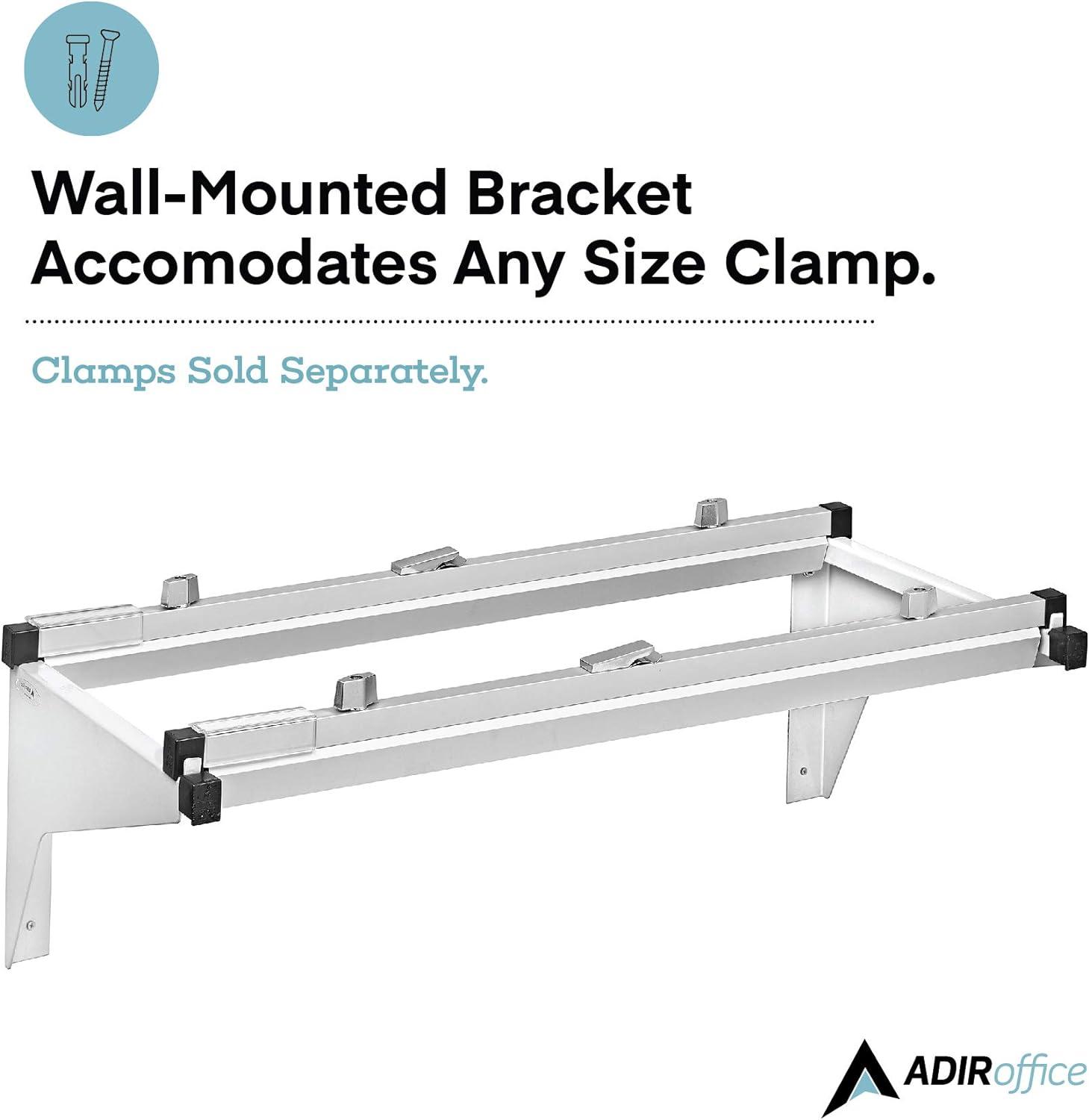 Wall Mounted Steel Blueprint Storage Rack