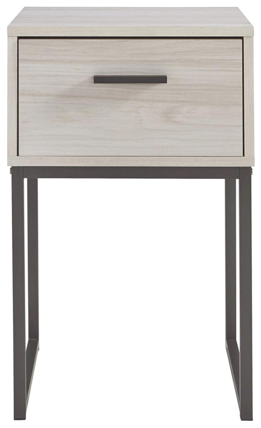 Socalle 1 - Drawer Nightstand in Gray